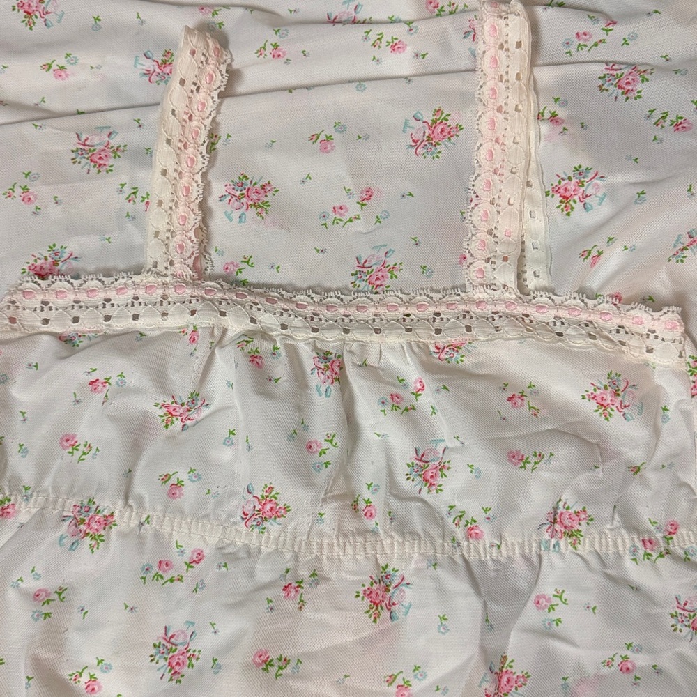 Vintage 60/70s cottagecore night gown, medium - Picture 3 of 8